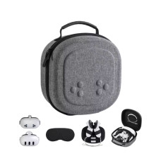 Carrying Case for Meta Quest 3S/Quest 3, Hard Travel Case Compatible with Original Head Strap, Controllers and Accessories Case